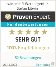 ProvenExpert-Bewertungssiegel | lawinenstift Berlin