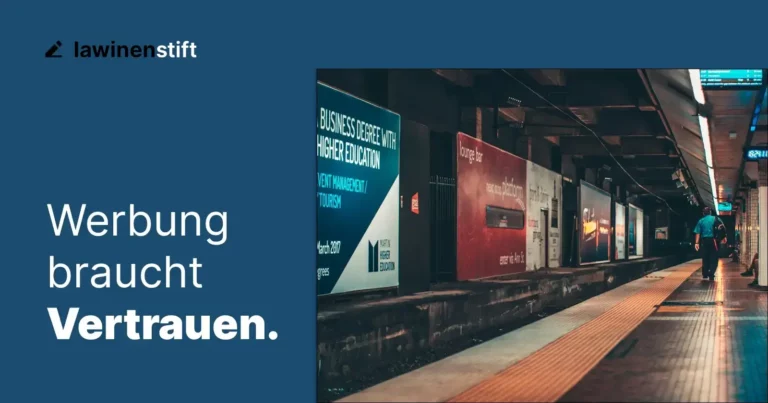 Werbung Braucht Vertrauen